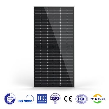 Tấm pin năng lượng mặt trời 580W loại N, kính kép (Dual Glass)