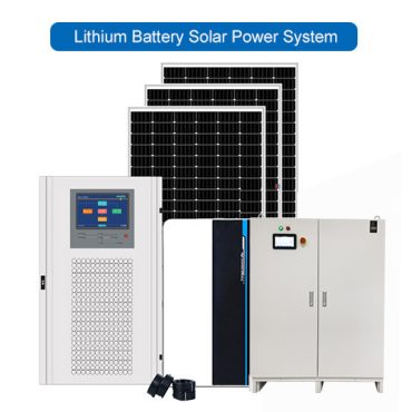 Hệ thống điện mặt trời độc lập 15–50kW với pin lithium điện áp cao