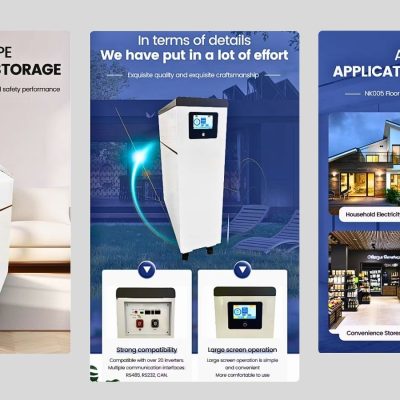 Pin Lithium NK008 600Ah là hệ thống lưu trữ năng lượng mặt trời cho gia đình và doanh nghiệp