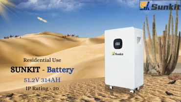 Tấm Pin Lithium SUNKIT 51.2V 314AH