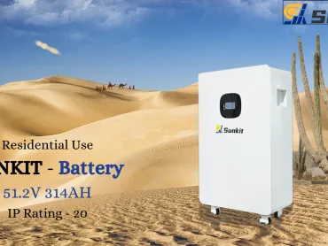 Tấm Pin Lithium SUNKIT 51.2V 314AH