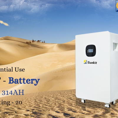 Tấm Pin Lithium SUNKIT 51.2V 314AH