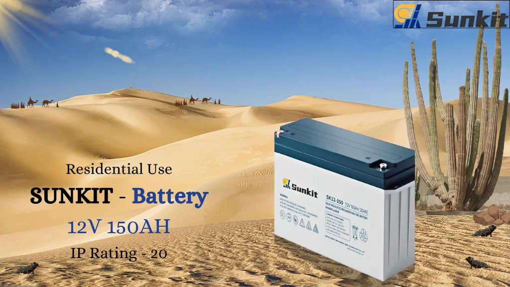 Pin SUNKIT 12 V 150Ah gel