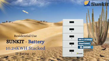 Pin lưu trữ năng lượng SUNKIT 10,24 kWh