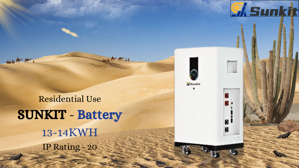 Pin Lithium SUNKIT 13-14 kWh Floor Standing