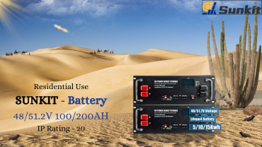 Pin Lithium SUNKIT 48/51.2V 100/200Ah