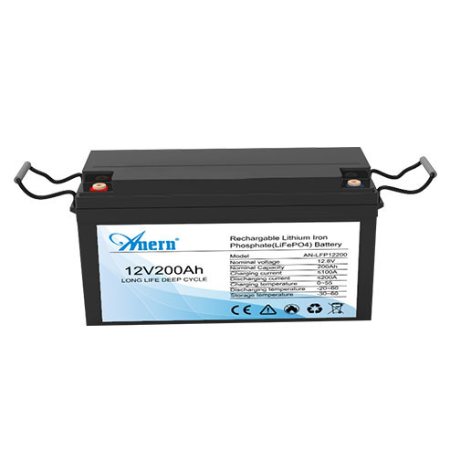 ANERN AN-LFP SERIES LITHIUM BATTERY 12.8V200AH: Công suất 2560WH, Hỗ trợ Kết nối Nối tiếp & Bluetooth - Ảnh 2