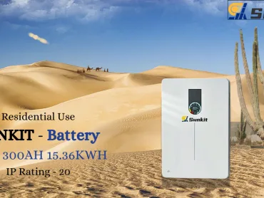 Pin Lithium 51.2V 300Ah 15.36kWh SUNKIT