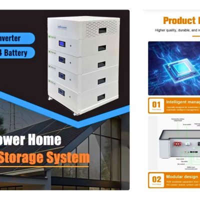 Hệ Thống Pin Và Biến Tần SPS001 51.2V 30kWh LiFePO4