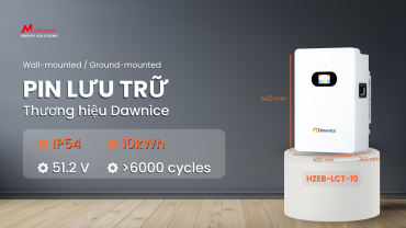 Dawnice Pin Lưu Trữ 10kWh HZEB-LCT-10 &ndash; Dung Lượng V&agrave;ng Cho Gia Đ&igrave;nh