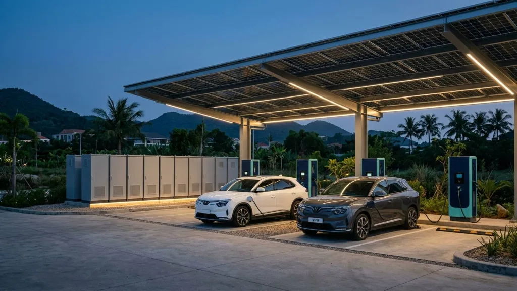 Muốn đặt trụ sạc 120kW, có nhất thiết phải có sẵn 120kW điện?