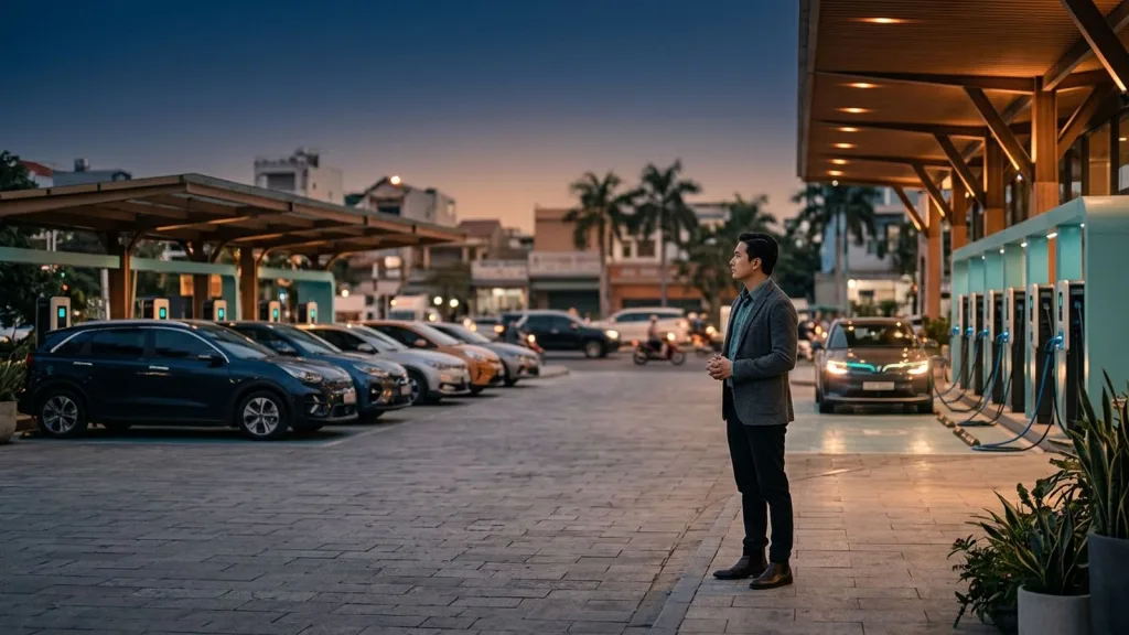 Một trạm sạc đối thủ đang đông khách: cơ hội hay cái bẫy?